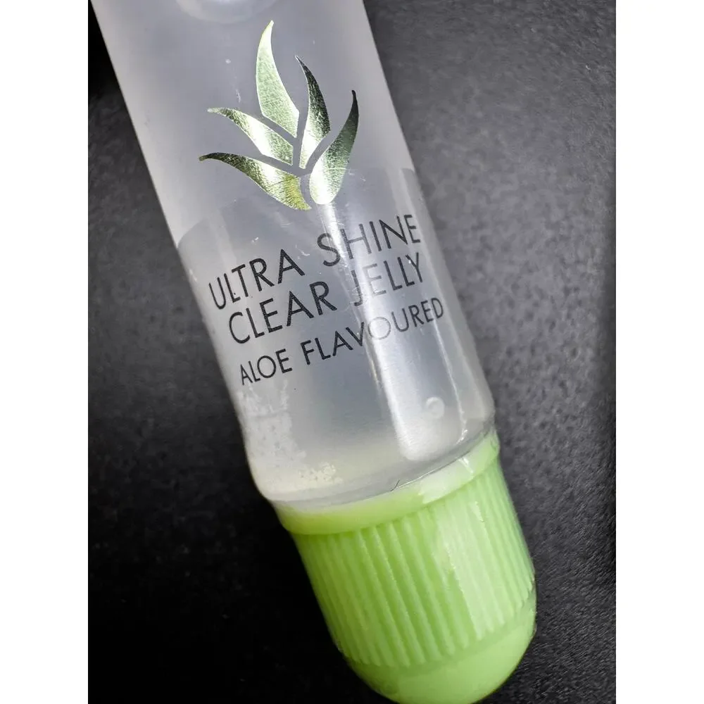 NWT Max Makeup Clear Lip Gloss Set Of 2-Ultra Shine Aloe Flavor & Honey Clear